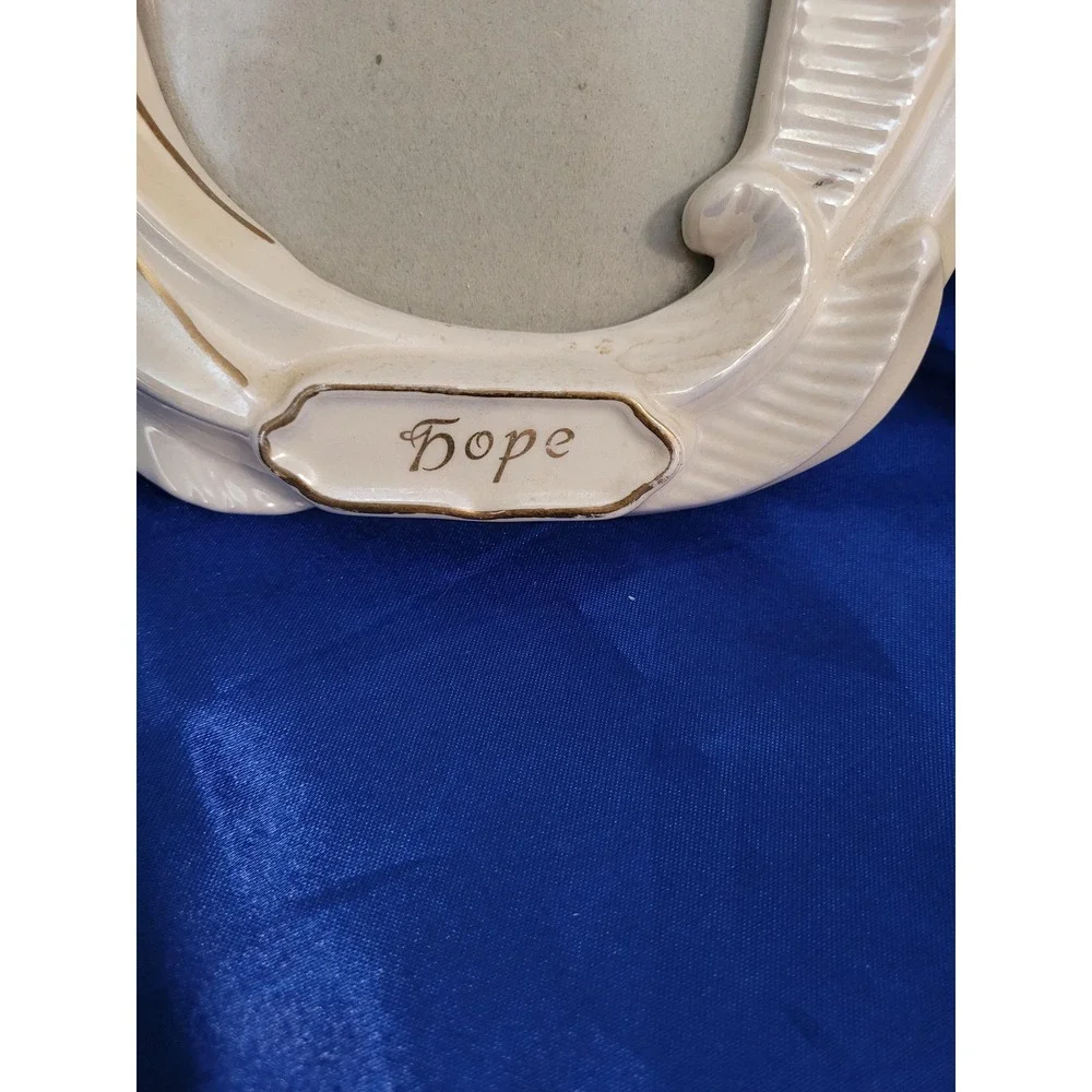 Porcelain Picture Frame Angels from Above by Vanmark Hope Design